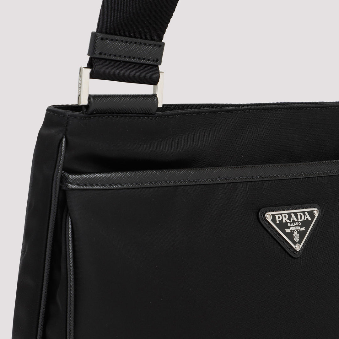 Prada Re-Nylon And Saffiano Shoulder Bag Men