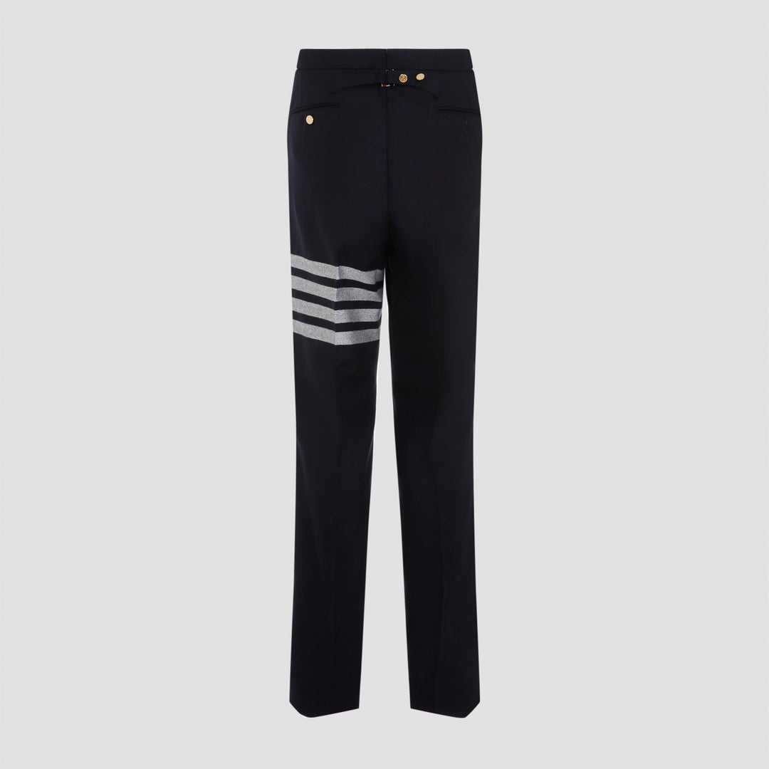 Thom Browne Low Rise Drop Crotch Backstrap Trousers Men