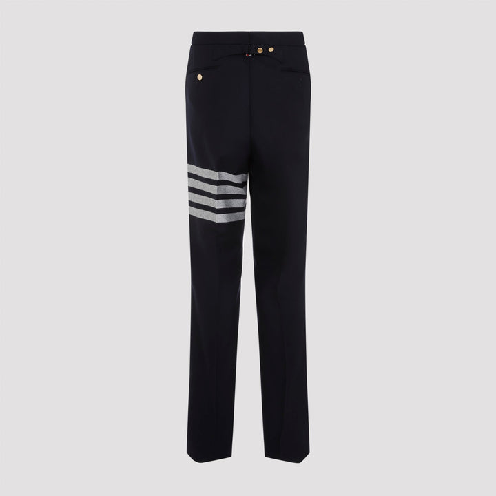Thom Browne Low Rise Drop Crotch Backstrap Trousers Men