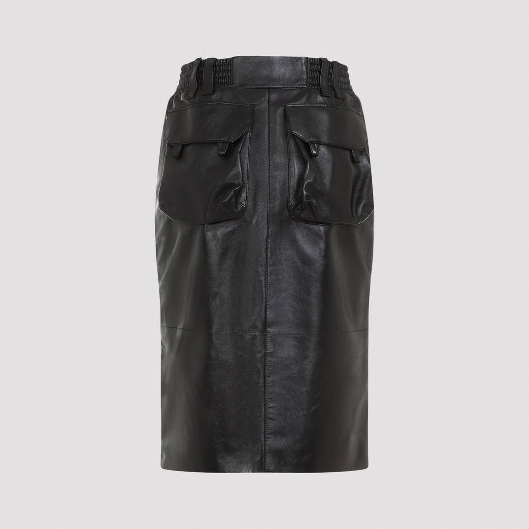 Saint Laurent Midi Skirt Women