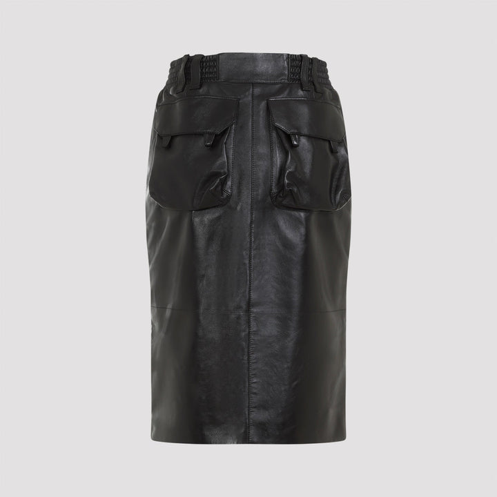 Saint Laurent Midi Skirt Women