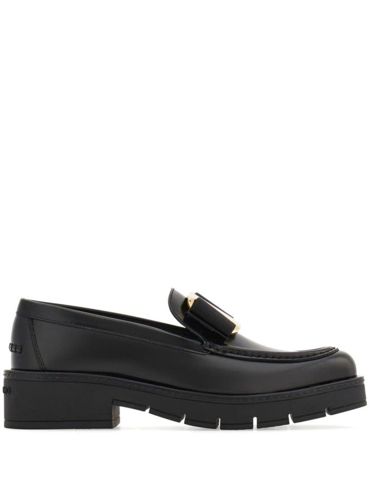 Ferragamo Women Mocassino Chunky Vara Bow