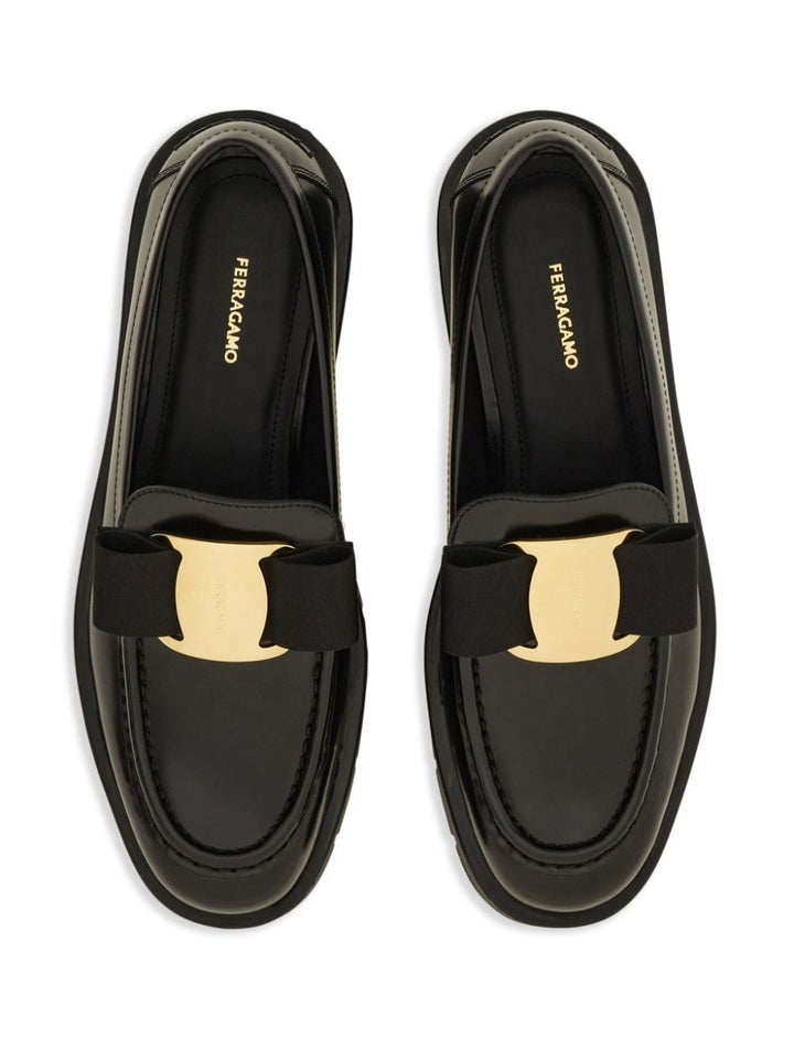 Ferragamo Women Mocassino Chunky Vara Bow