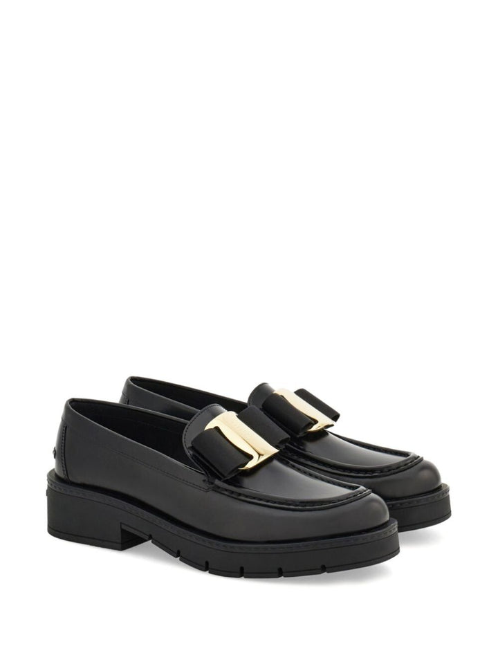 Ferragamo Women Mocassino Chunky Vara Bow