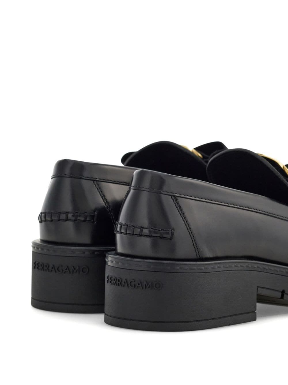 Ferragamo Women Mocassino Chunky Vara Bow