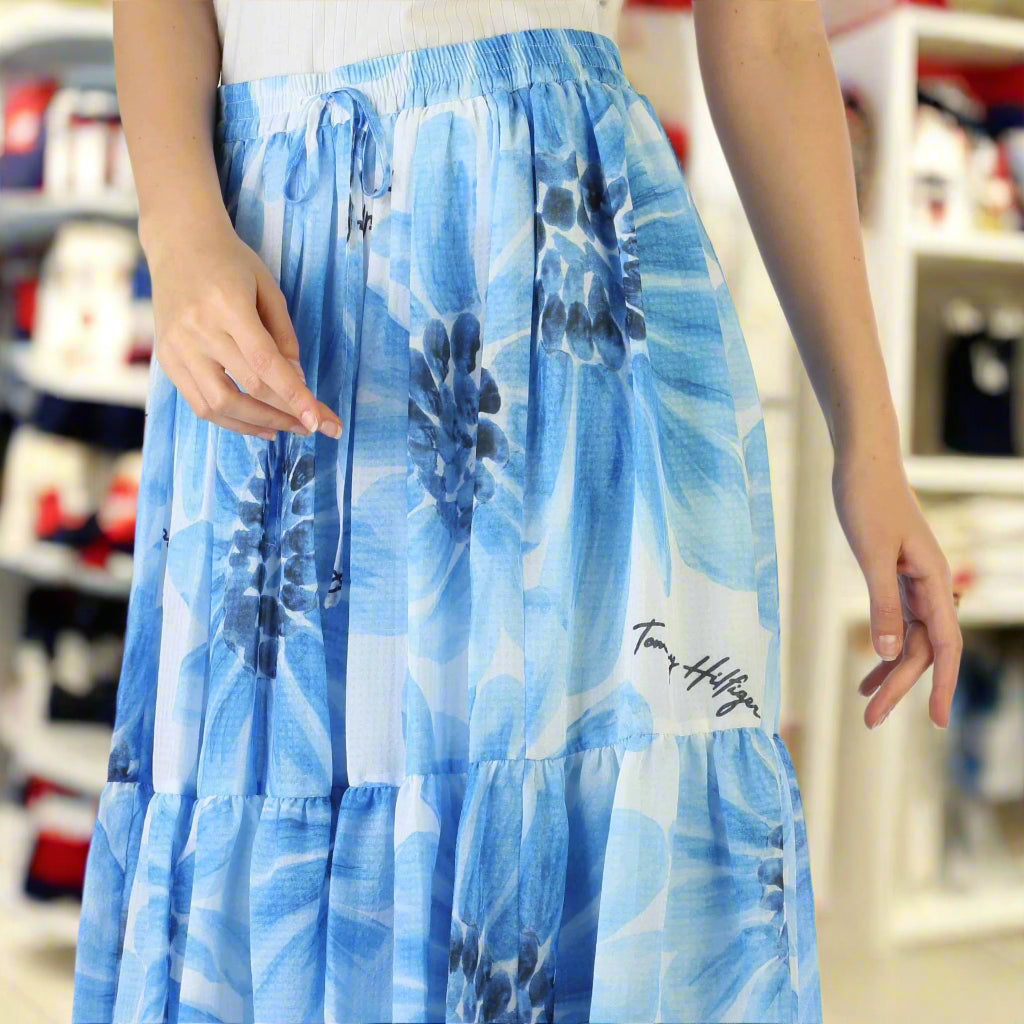Tommy Hilfiger blue floral Skirts