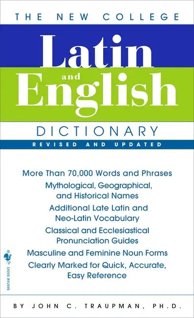 The New College Latin & English Dictionary, Revised and Updated - Paperback