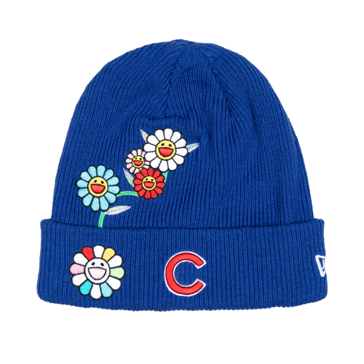 New Era Takashi Murakami + MLB World Tour Tokyo Series 2025 New Era 6 Dart Cubs Cuff Beanie