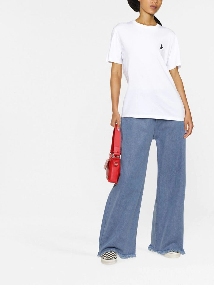 Golden Goose Women Star Collection T-Shirt With Star Print