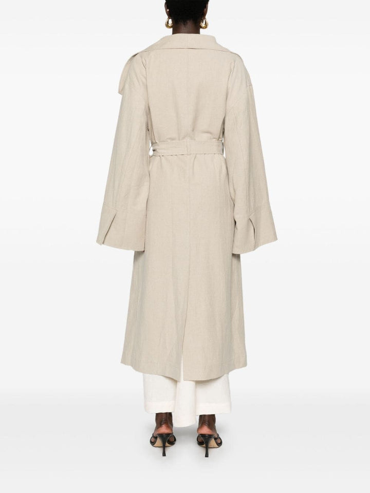 Toteme Women Signature Linen Blend Coat