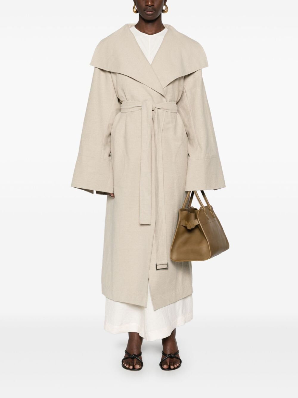 Toteme Women Signature Linen Blend Coat