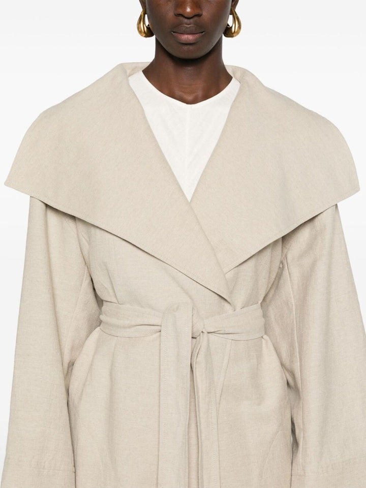 Toteme Women Signature Linen Blend Coat