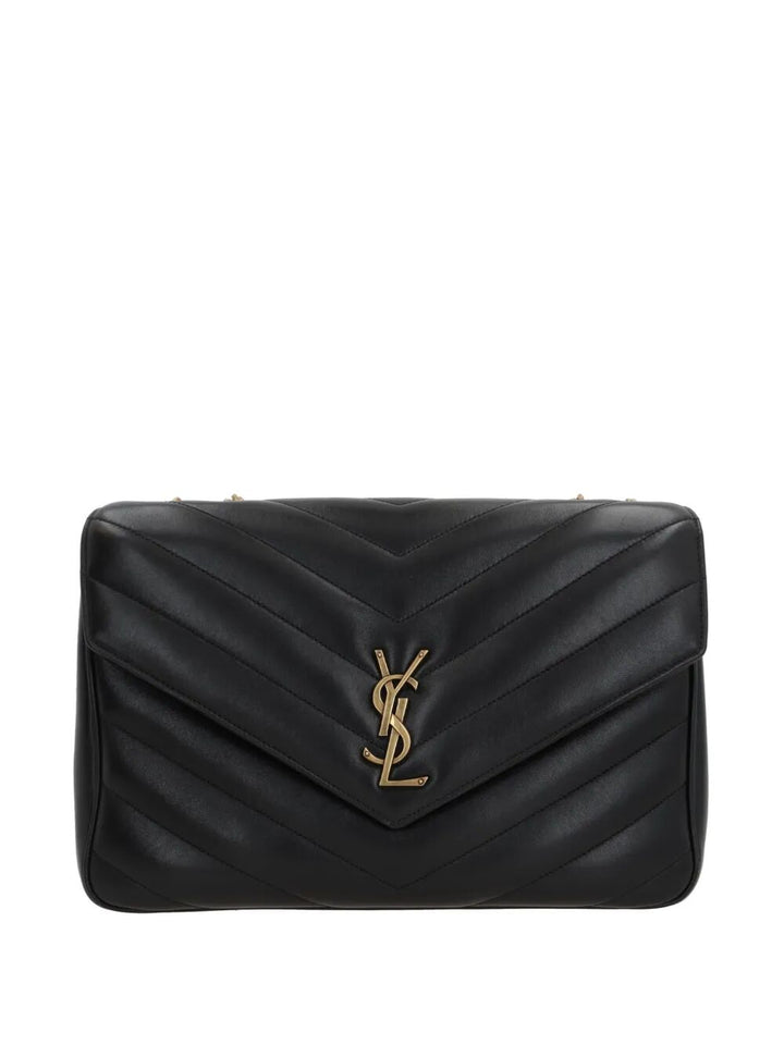 Saint Laurent Women New Loulou Large Bag In Matelassé Lambskin