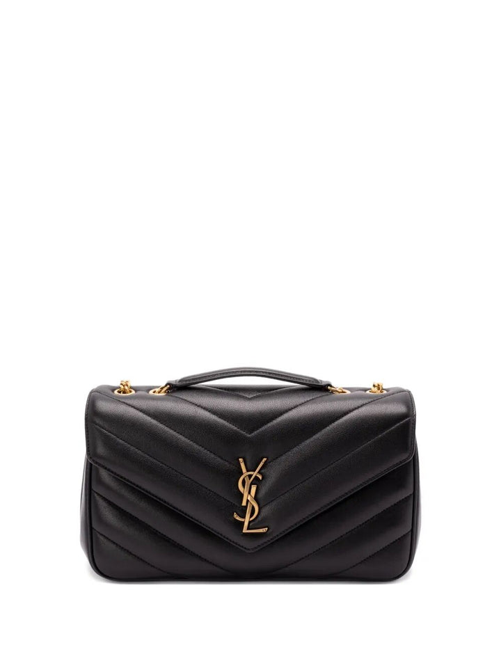 Saint Laurent Women Loulou Medium Bag In Matelassé Lambskin