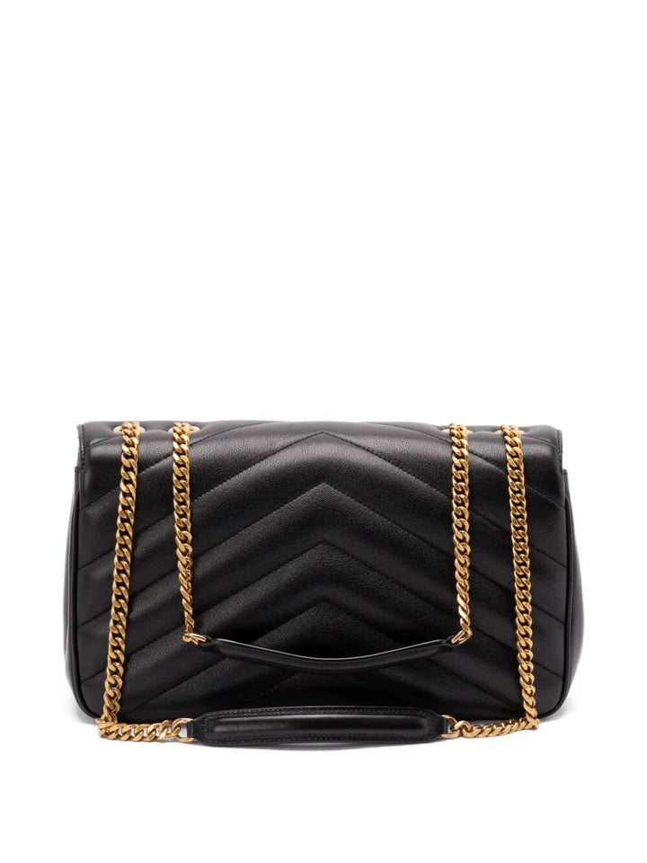 Saint Laurent Women Loulou Medium Bag In Matelassé Lambskin