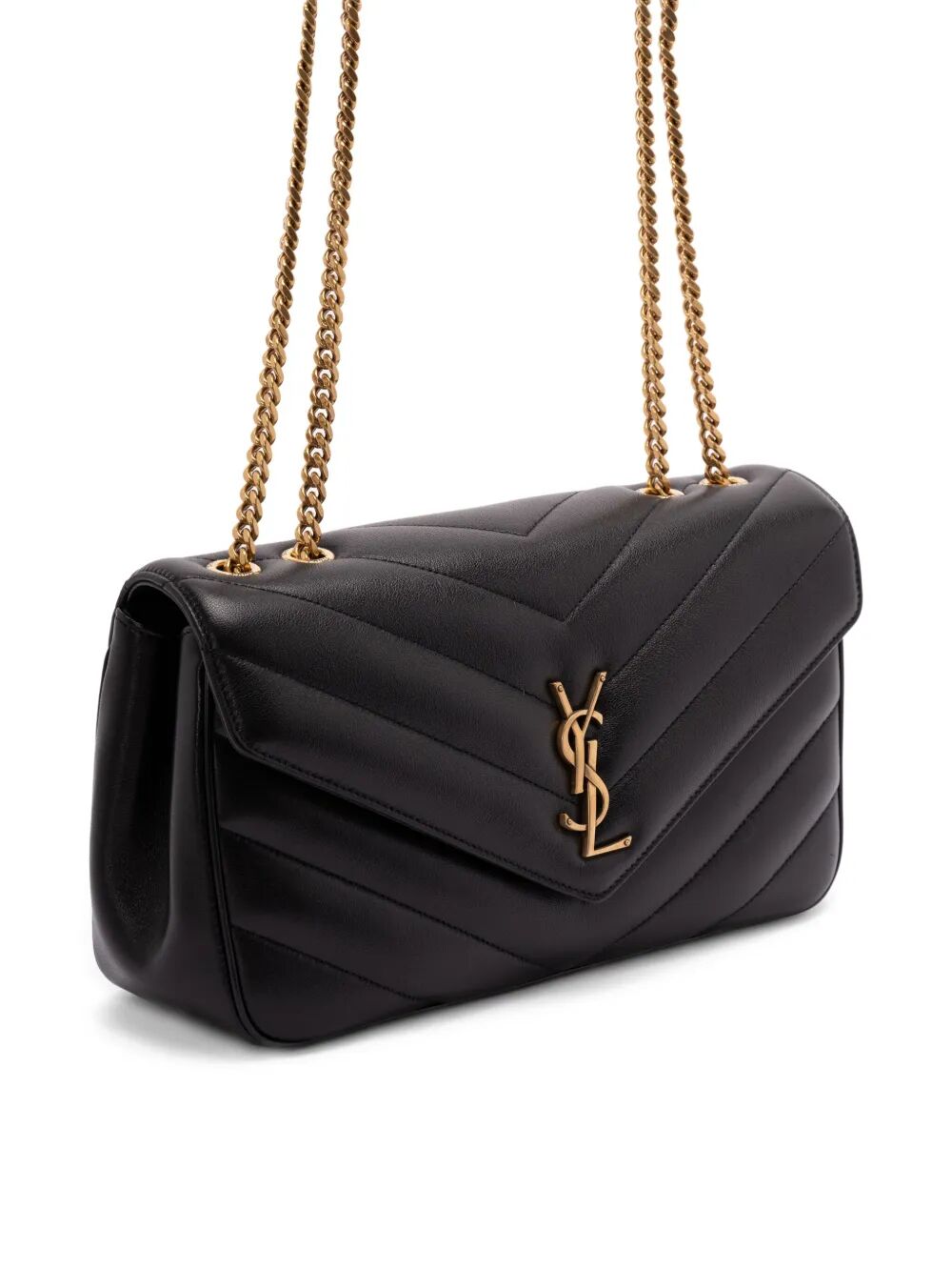 Saint Laurent Women Loulou Medium Bag In Matelassé Lambskin