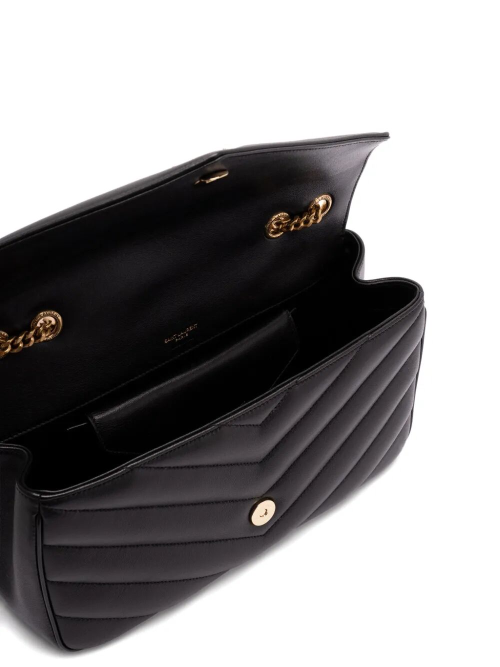 Saint Laurent Women Loulou Medium Bag In Matelassé Lambskin