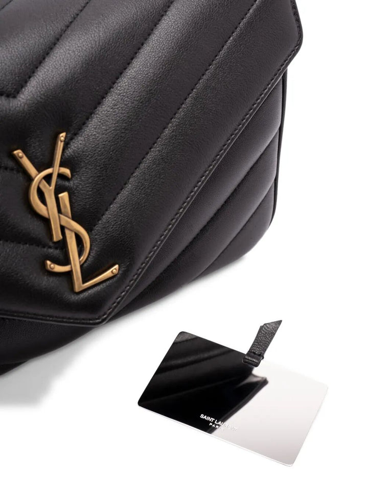 Saint Laurent Women Loulou Medium Bag In Matelassé Lambskin