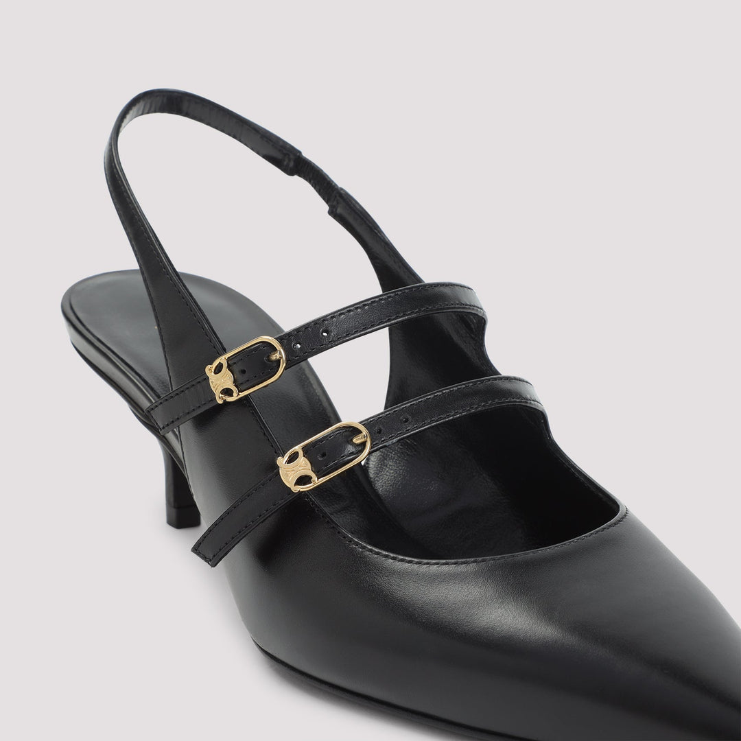 Celine Double Straps Mules Women