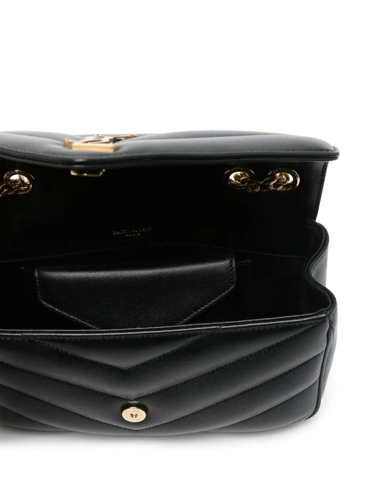Saint Laurent Women Loulou Small Bag In Matelassé Lambskin