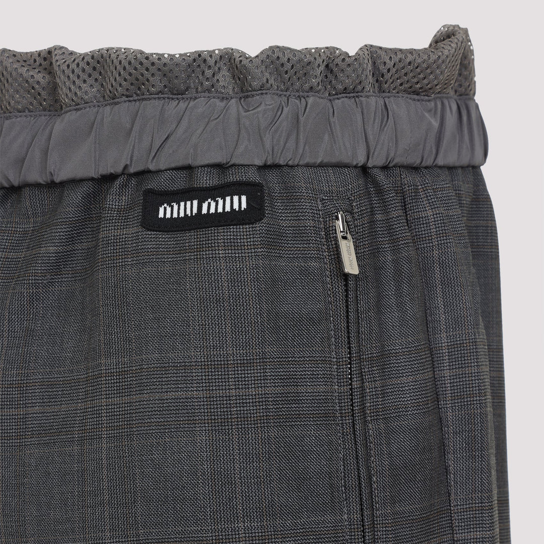 Miu Miu Virgin Wool Pants Women