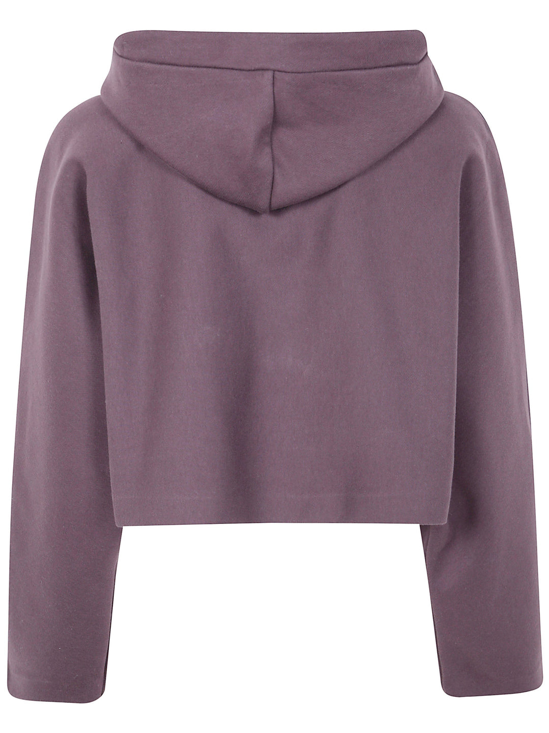 Purple hoodie on a white background