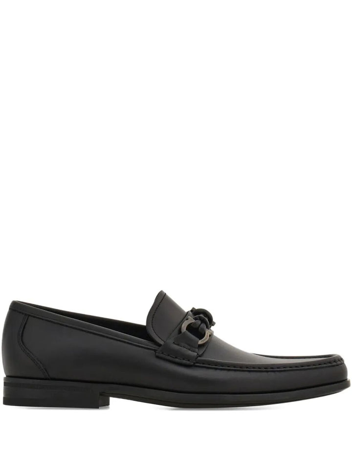 Ferragamo Men Alain Gancini Buckle Loafers