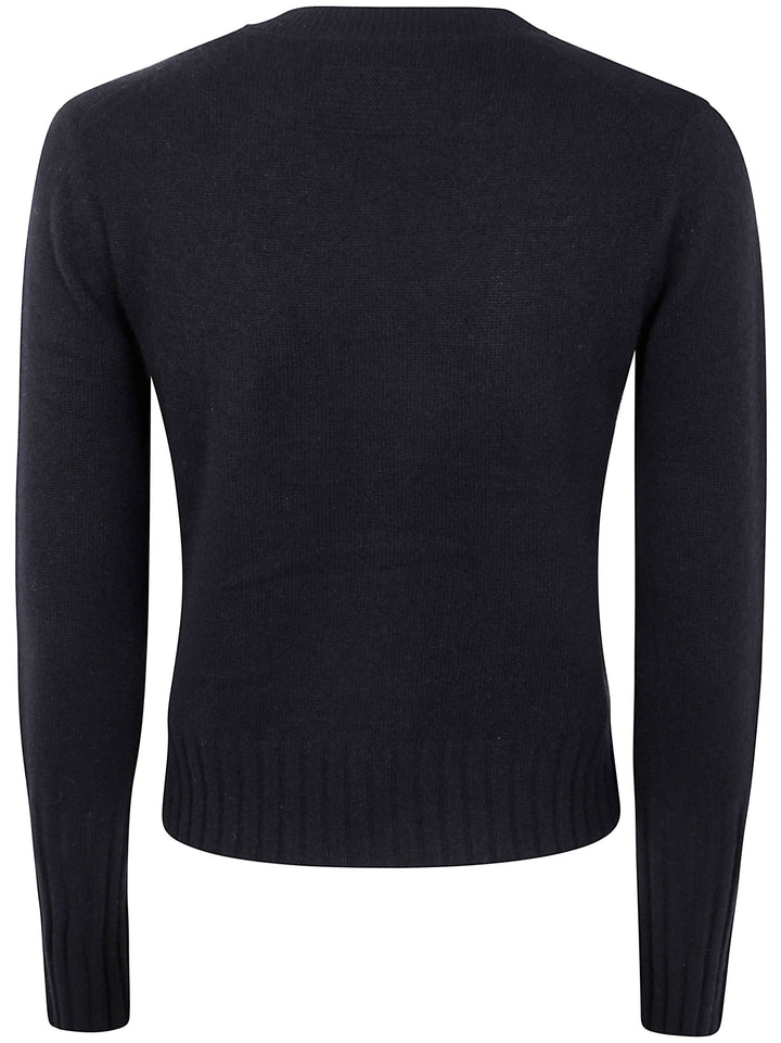 Guest In Residence Women "Shrunken" Crew Neck Cashmere Sweater