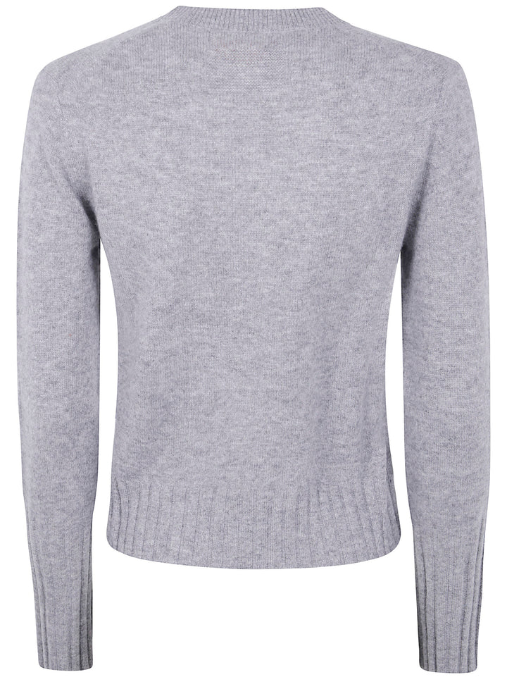 Guest In Residence Women "Shrunken" Crew Neck Cashmere Sweater