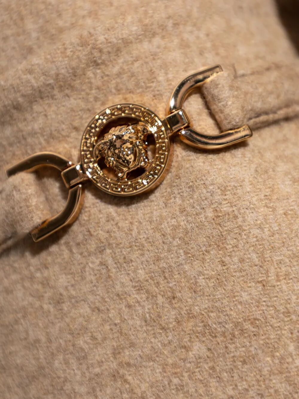 Versace Women Medusa-Embellished Wool Jacket