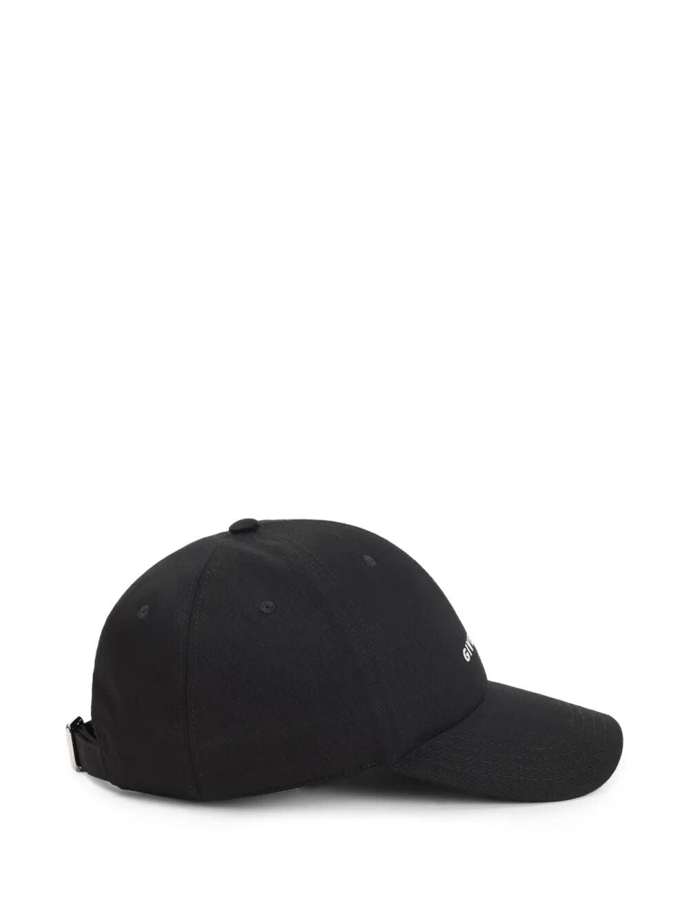 Givenchy Men Logo-Embroidered Curved Cap