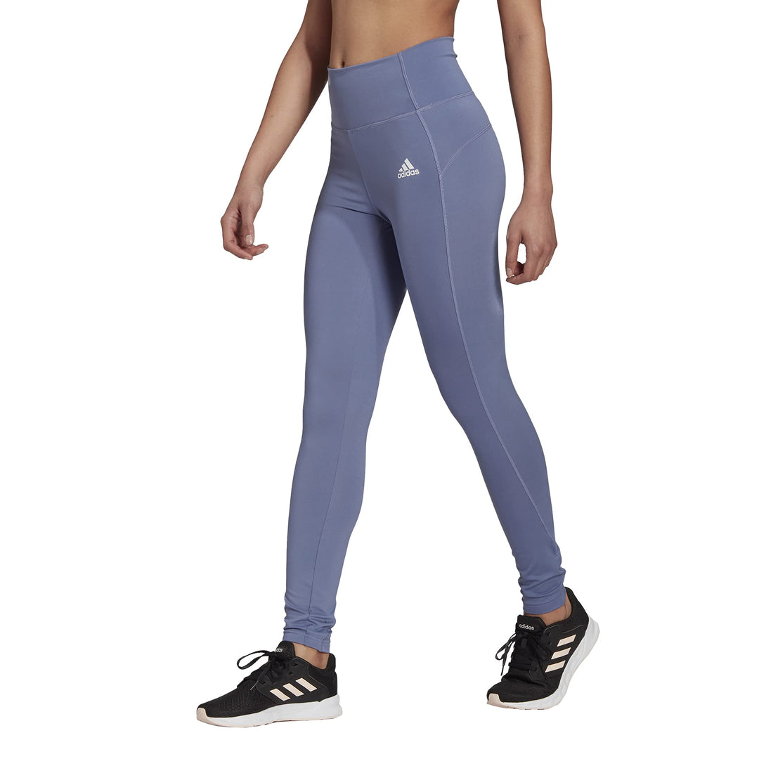 adidas Womens FeelBrilliant Designed 2 Move Leggings Orbit Violet/White Medium