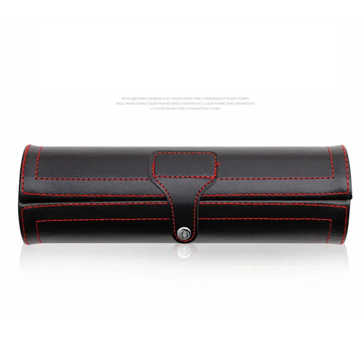 Black Shoe-Care Accessory Kit with Carrying Case