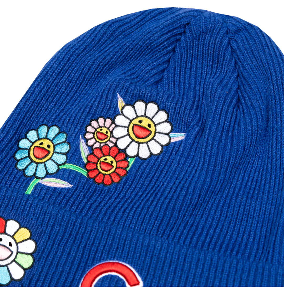 New Era Takashi Murakami + MLB World Tour Tokyo Series 2025 New Era 6 Dart Cubs Cuff Beanie