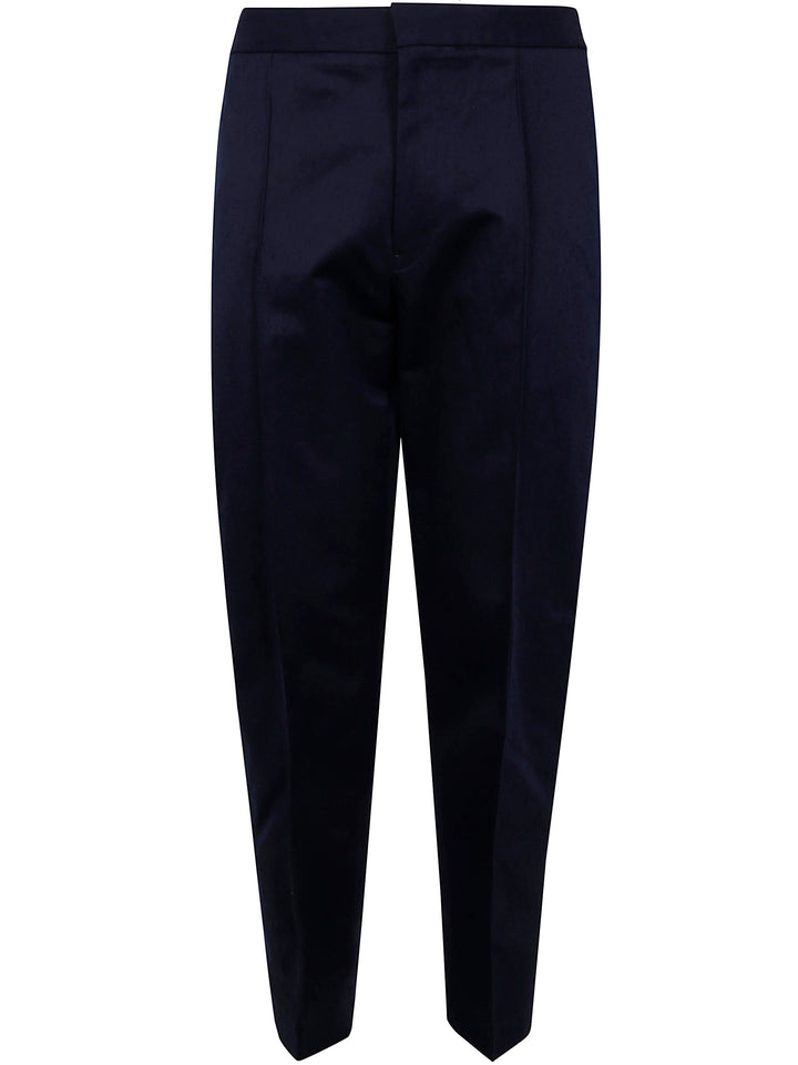Zegna Men Cotton Linen And Silk Pants