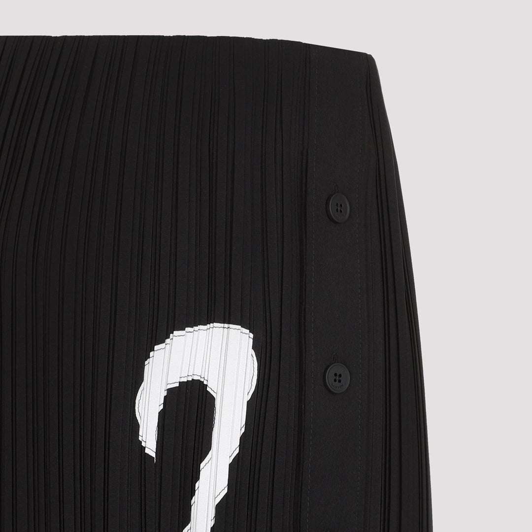 Lanvin Pleated Long Skirt Women