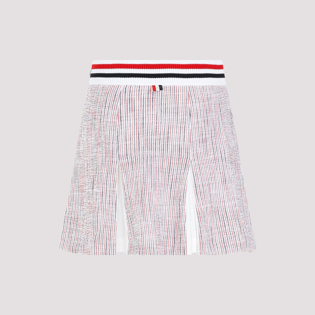 Thom Browne Mini Box Pleated Skirt Women