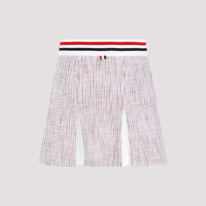 Thom Browne Mini Box Pleated Skirt Women