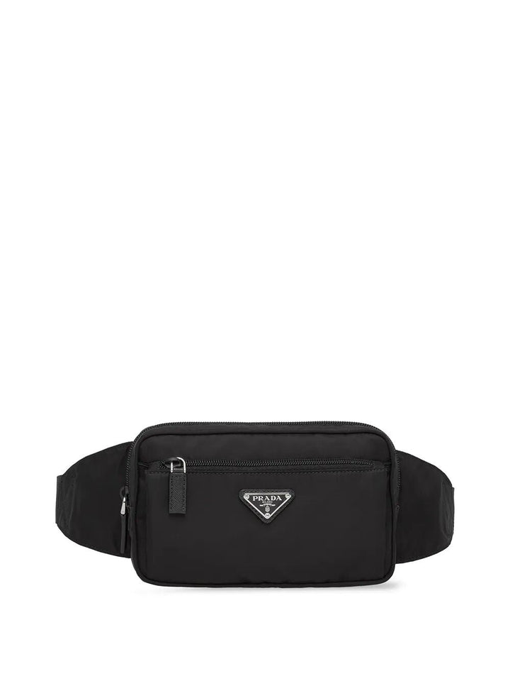 Prada Men Re-Nylon And Saffiano Leather Belt Bag