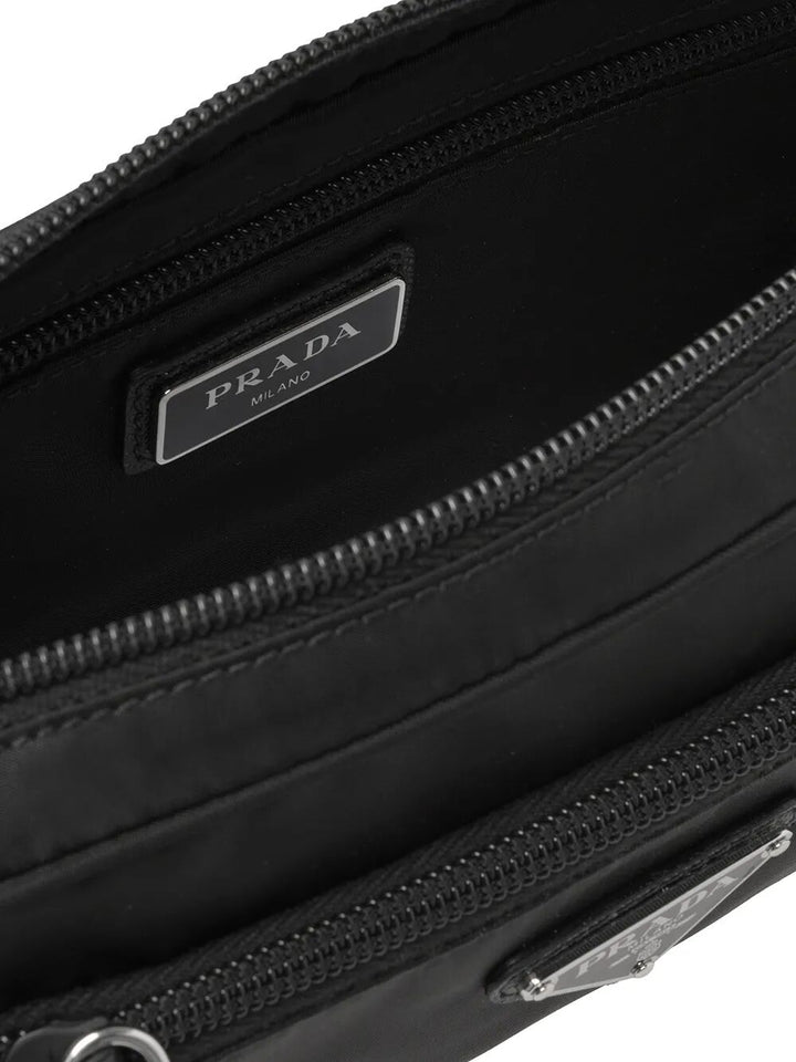 Prada Men Re-Nylon And Saffiano Leather Belt Bag