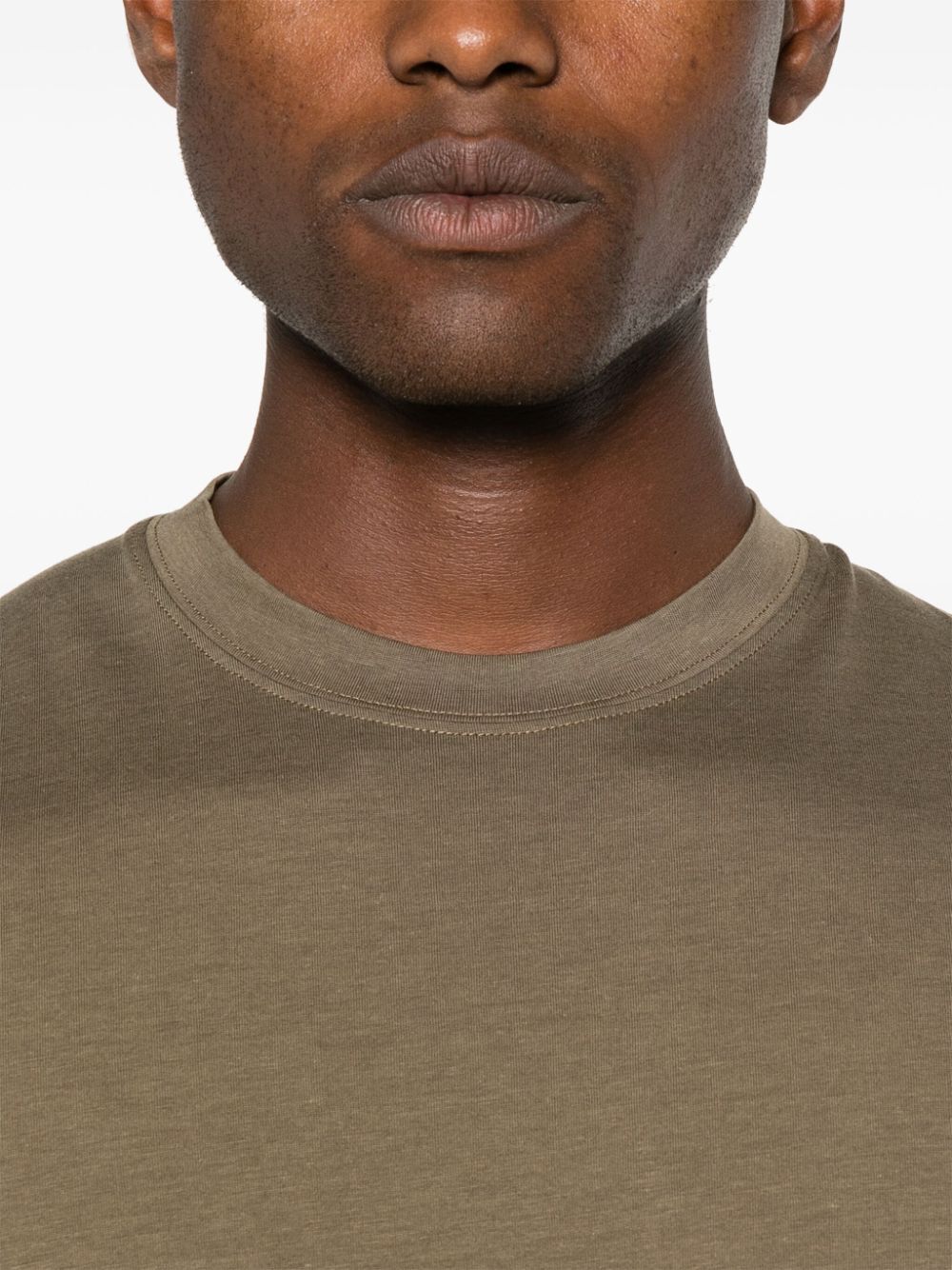 Tom Ford Men Lyocell And Cotton Regular Fit T-Shirt