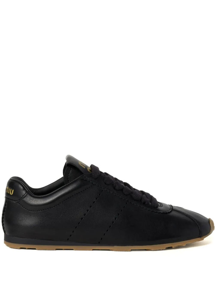 Miu Miu Women Plume Nappa Leather Sneakers