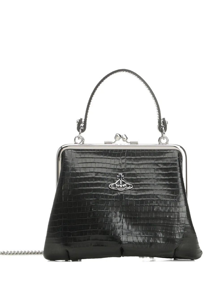 Vivienne Westwood Women Crocodile-Effect Granny Frame Purse