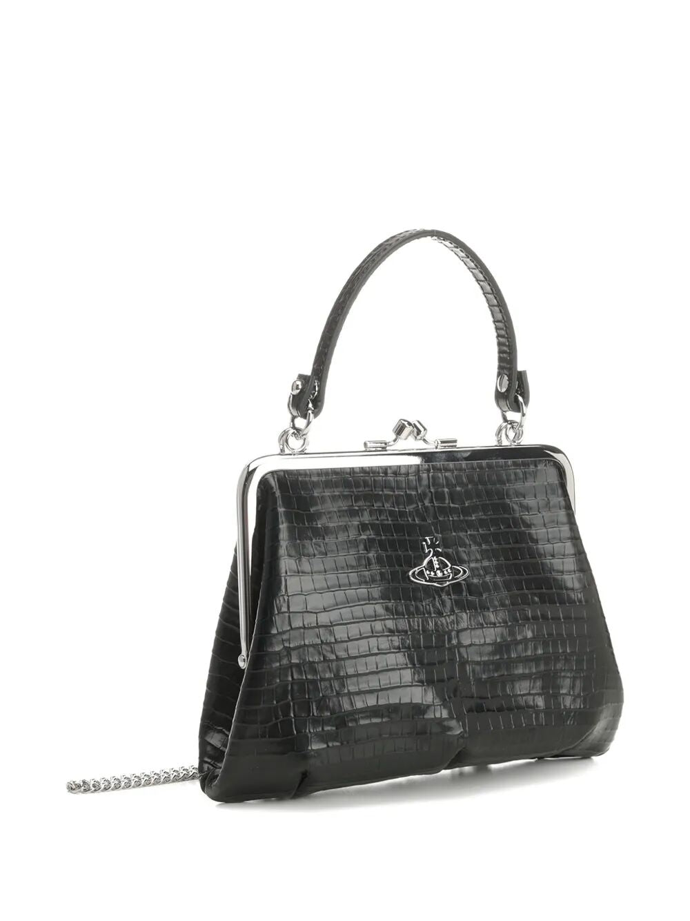 Vivienne Westwood Women Crocodile-Effect Granny Frame Purse