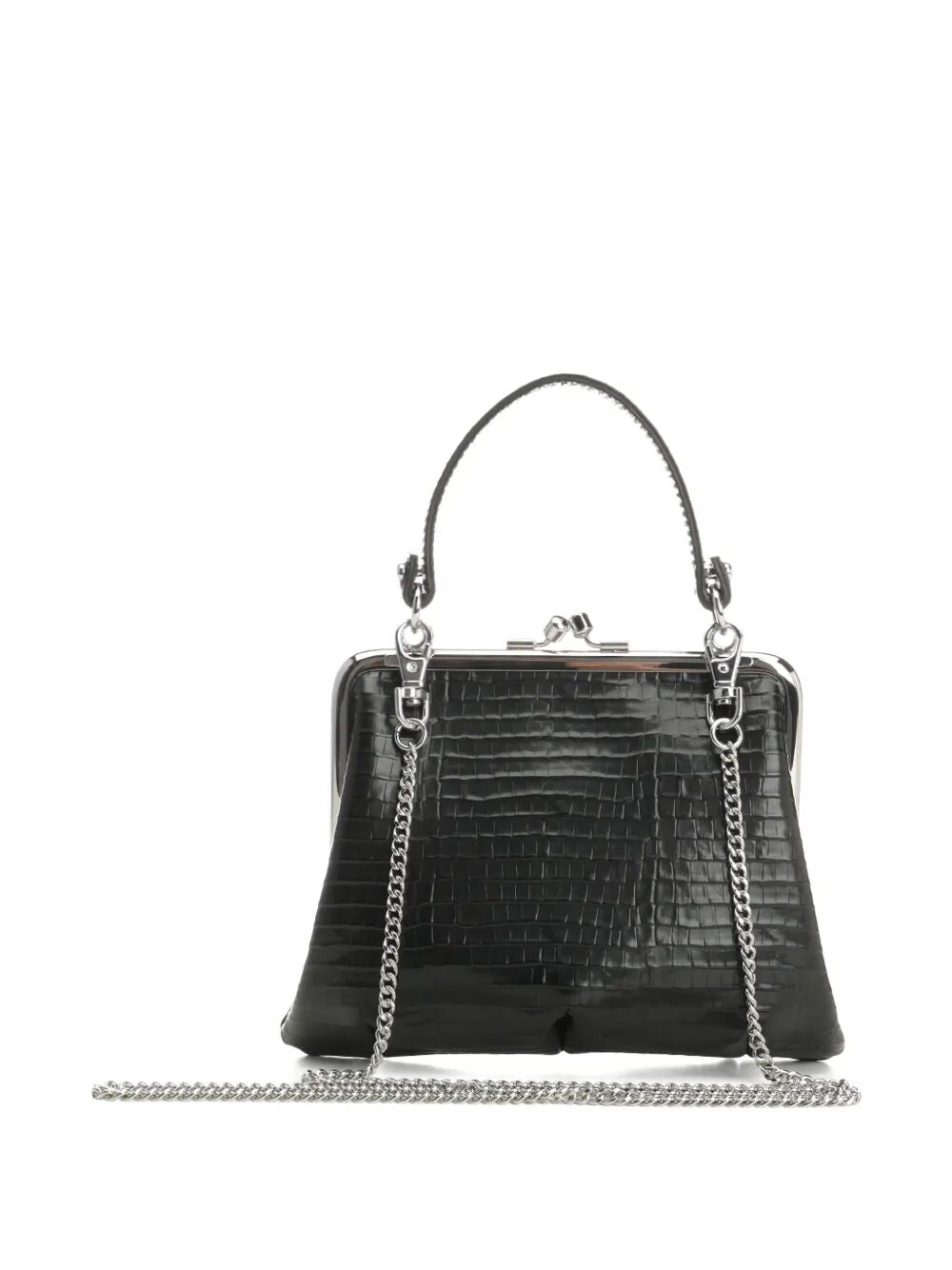 Vivienne Westwood Women Crocodile-Effect Granny Frame Purse