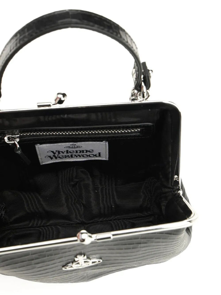 Vivienne Westwood Women Crocodile-Effect Granny Frame Purse