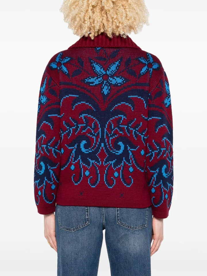 Etro Women Patterned Wool Sweater