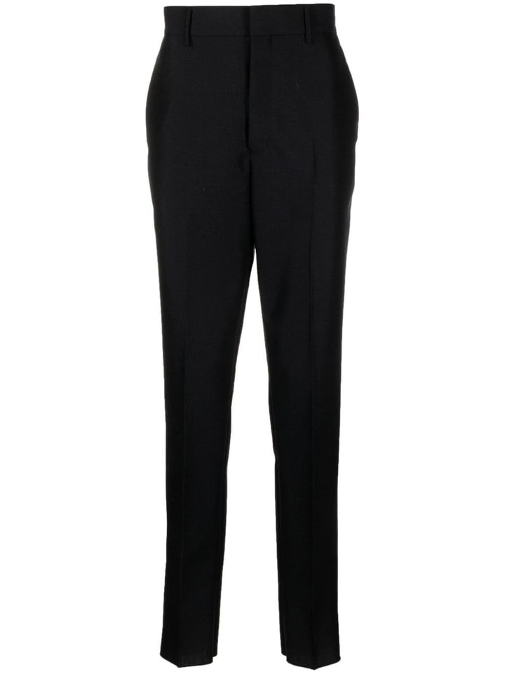 Prada Men Mid-Rise Tailored Trousers
