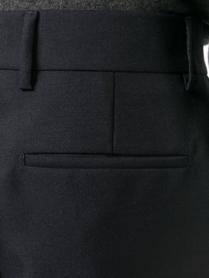 Prada Men Mid-Rise Tailored Trousers