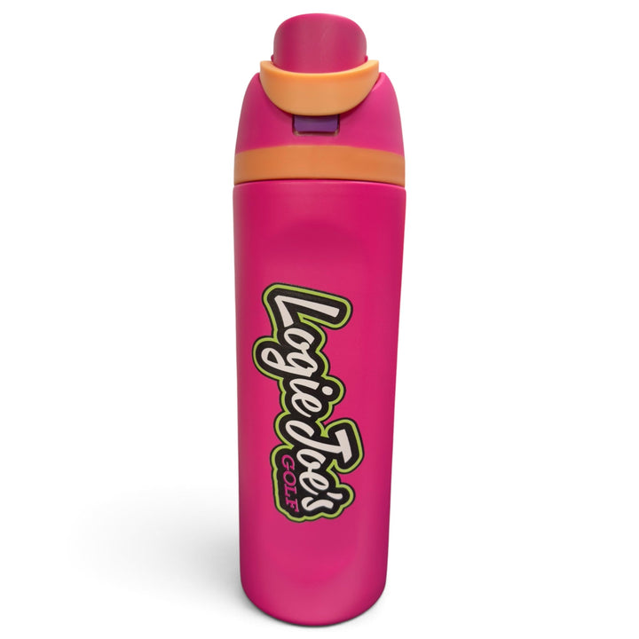 Pink/Orange Script Logie Joe&